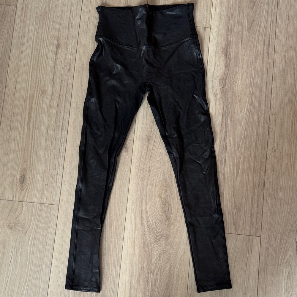 SPANX Faux Leather Leggings